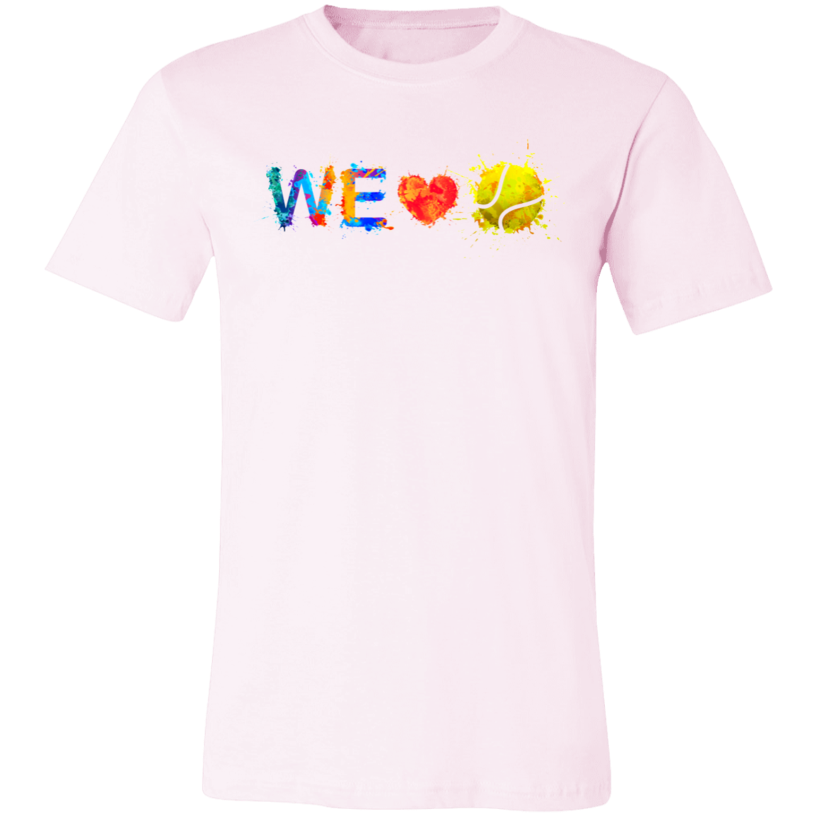 We Love Tennis Unisex Super Soft Jersey Tee