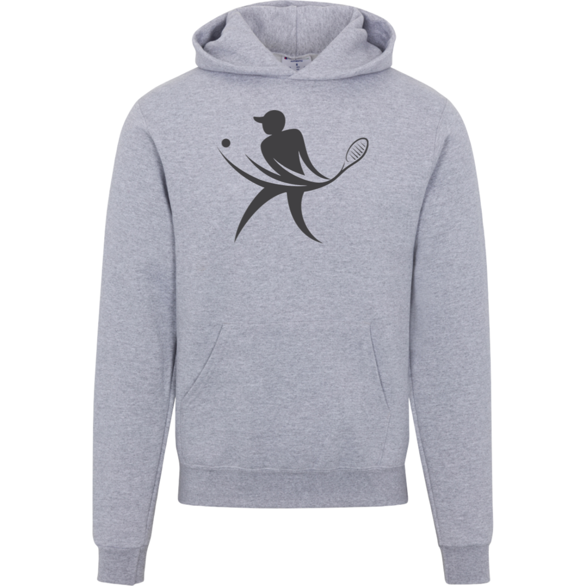 Tennis Player Men's Luxury Hoodie