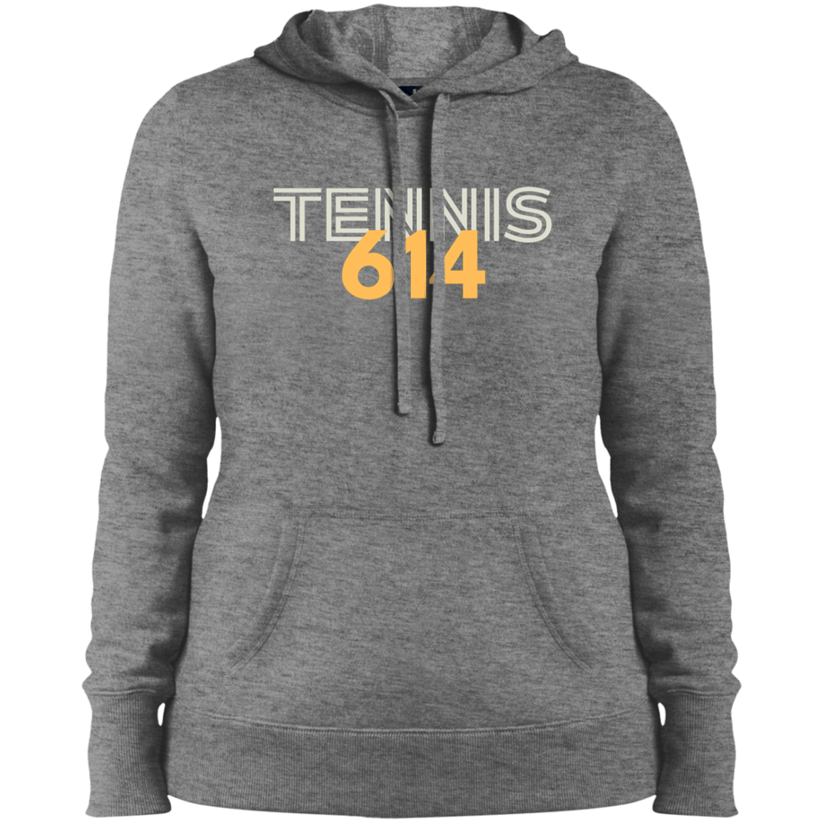 614 Tennis Ladies' Pullover Hoodie