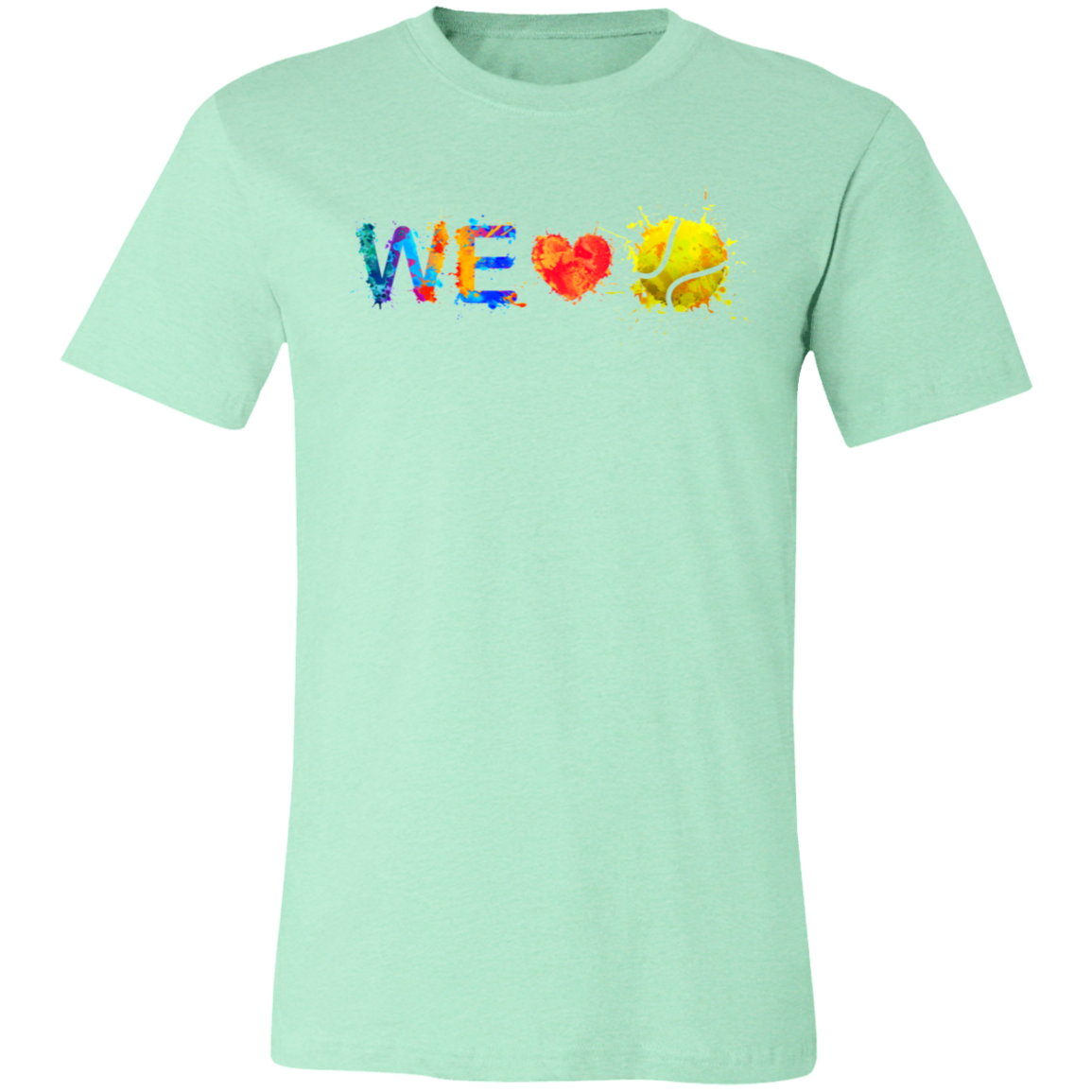 We Love Tennis Unisex Super Soft Jersey Tee