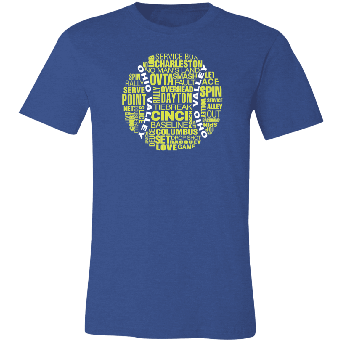 OVTA Tennis Ball Unisex Jersey Tee