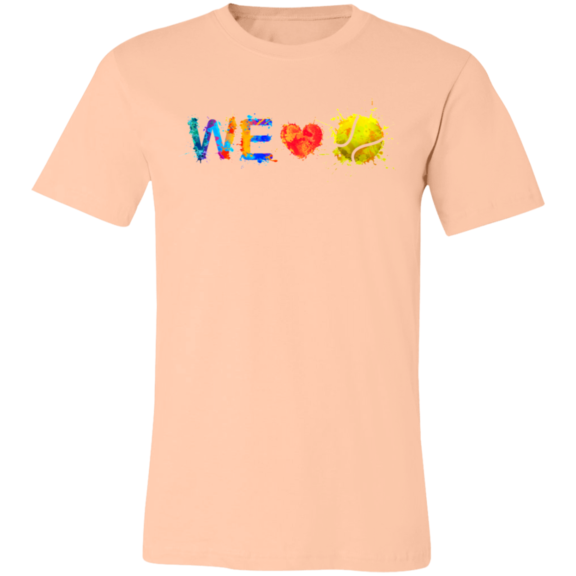We Love Tennis Unisex Super Soft Jersey Tee