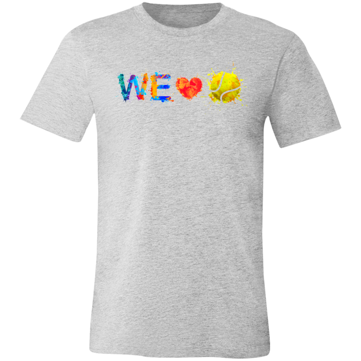 We Love Tennis Unisex Super Soft Jersey Tee