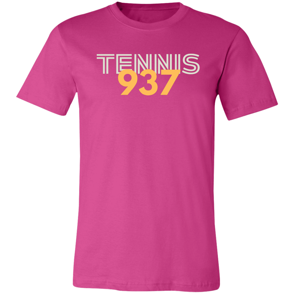 937 Tennis Unisex Jersey Tee