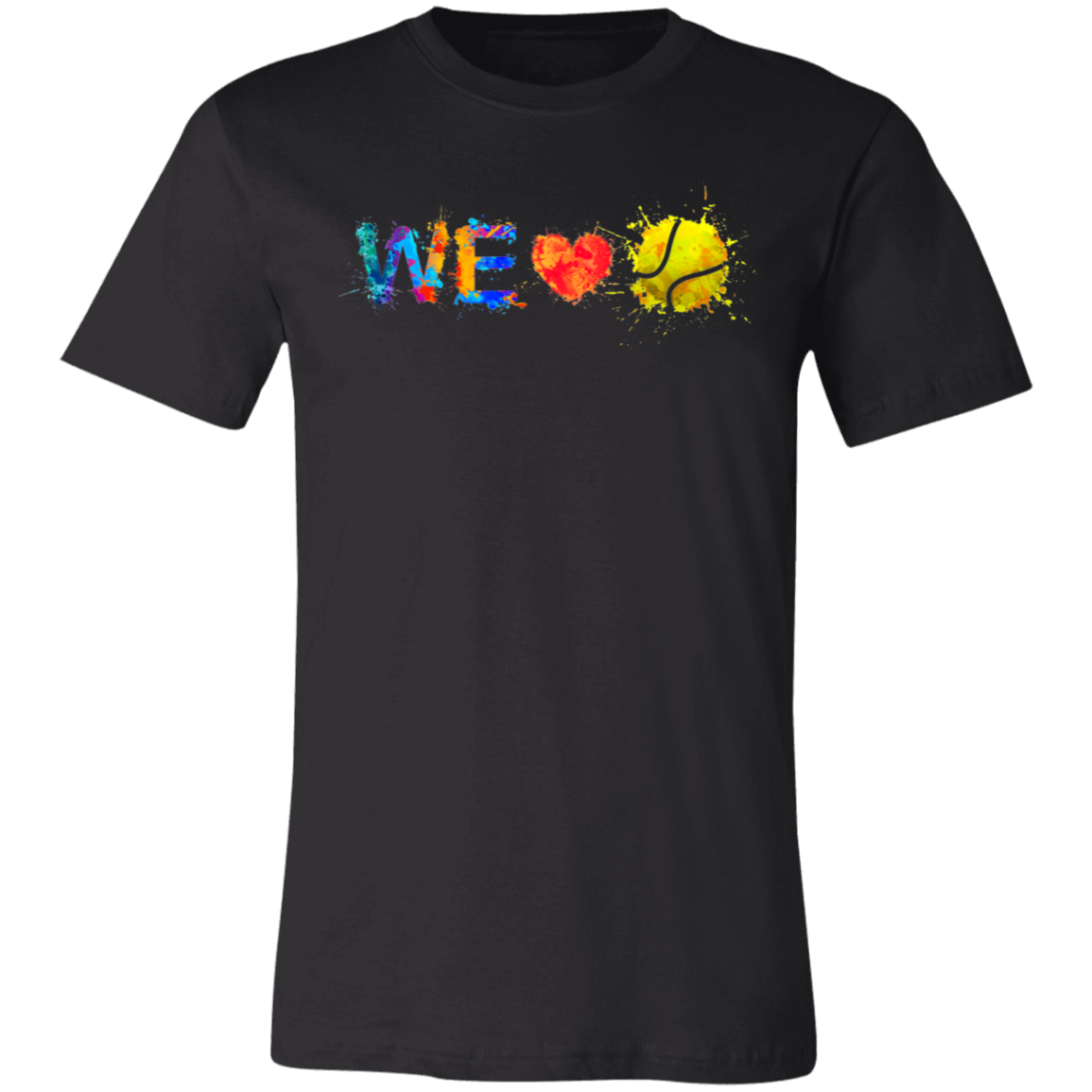 We Love Tennis Unisex Super Soft Jersey Tee