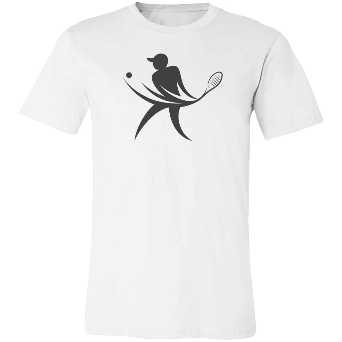 Tennis Player Unisex Super Soft Jersey Tee