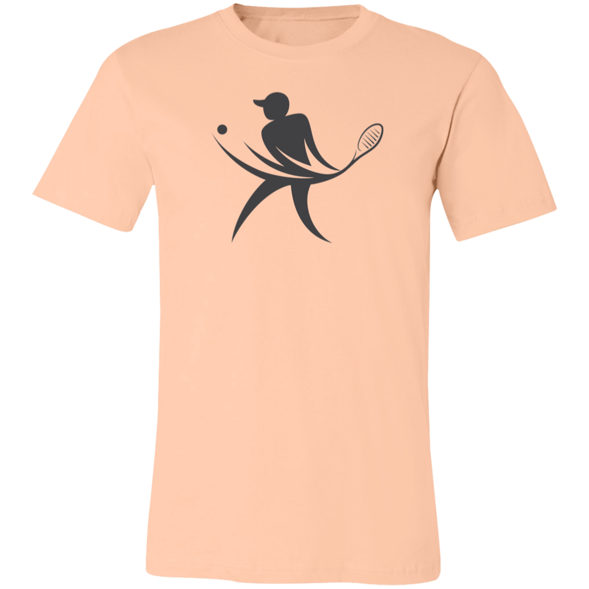 Tennis Player Unisex Super Soft Jersey Tee