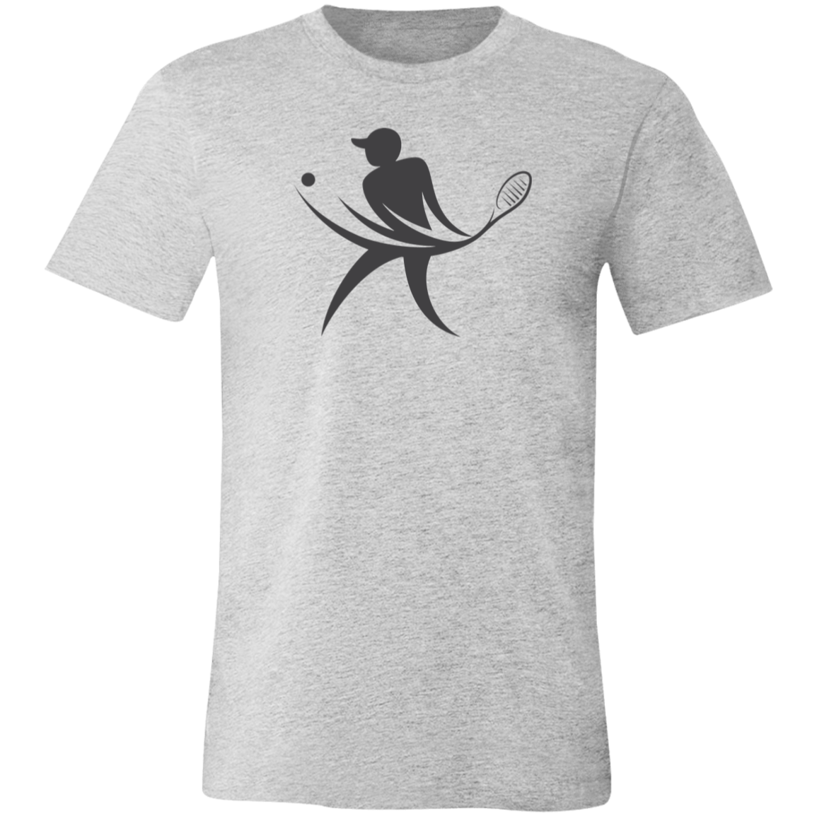 Tennis Player Unisex Super Soft Jersey Tee