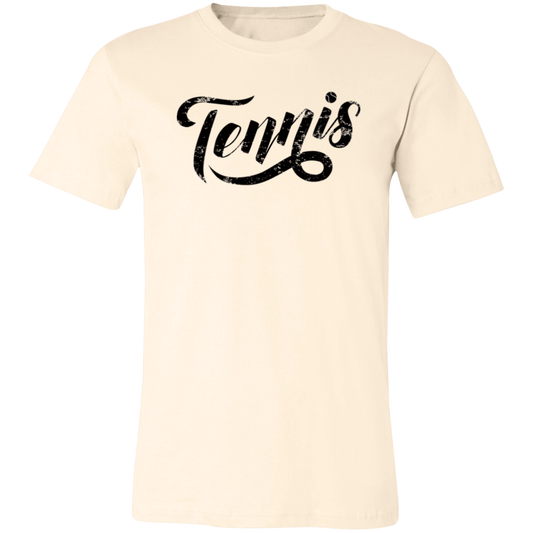 Tennis Unisex Super Soft Jersey Tee