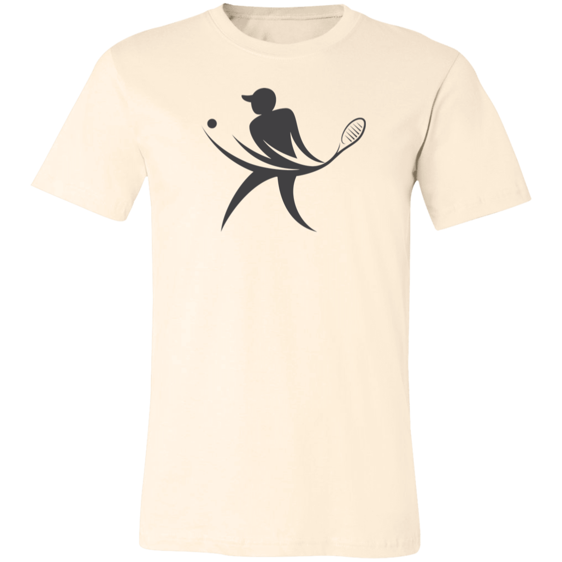 Tennis Player Unisex Super Soft Jersey Tee